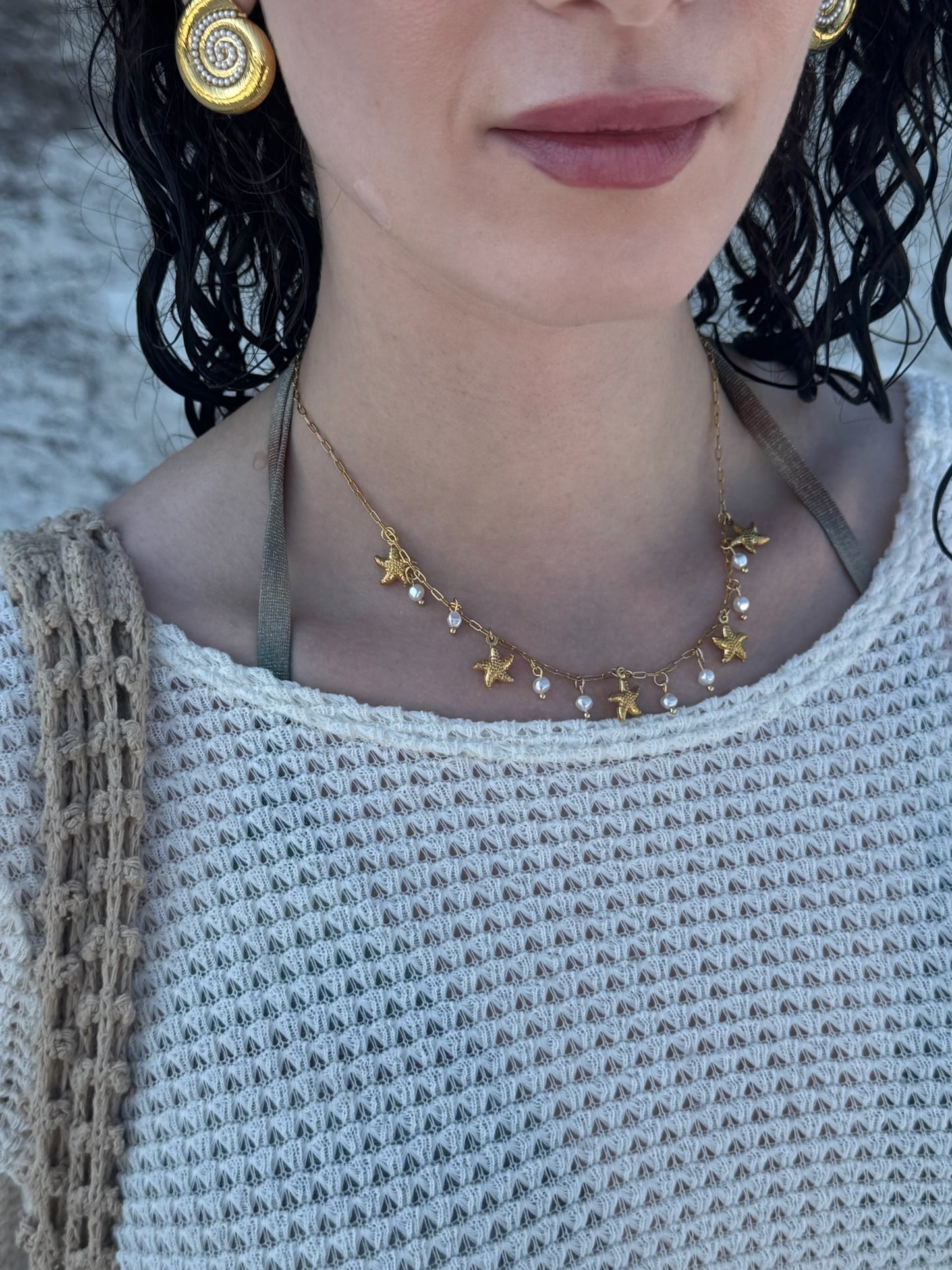 The “Meltemi - Μελτέμη” necklace