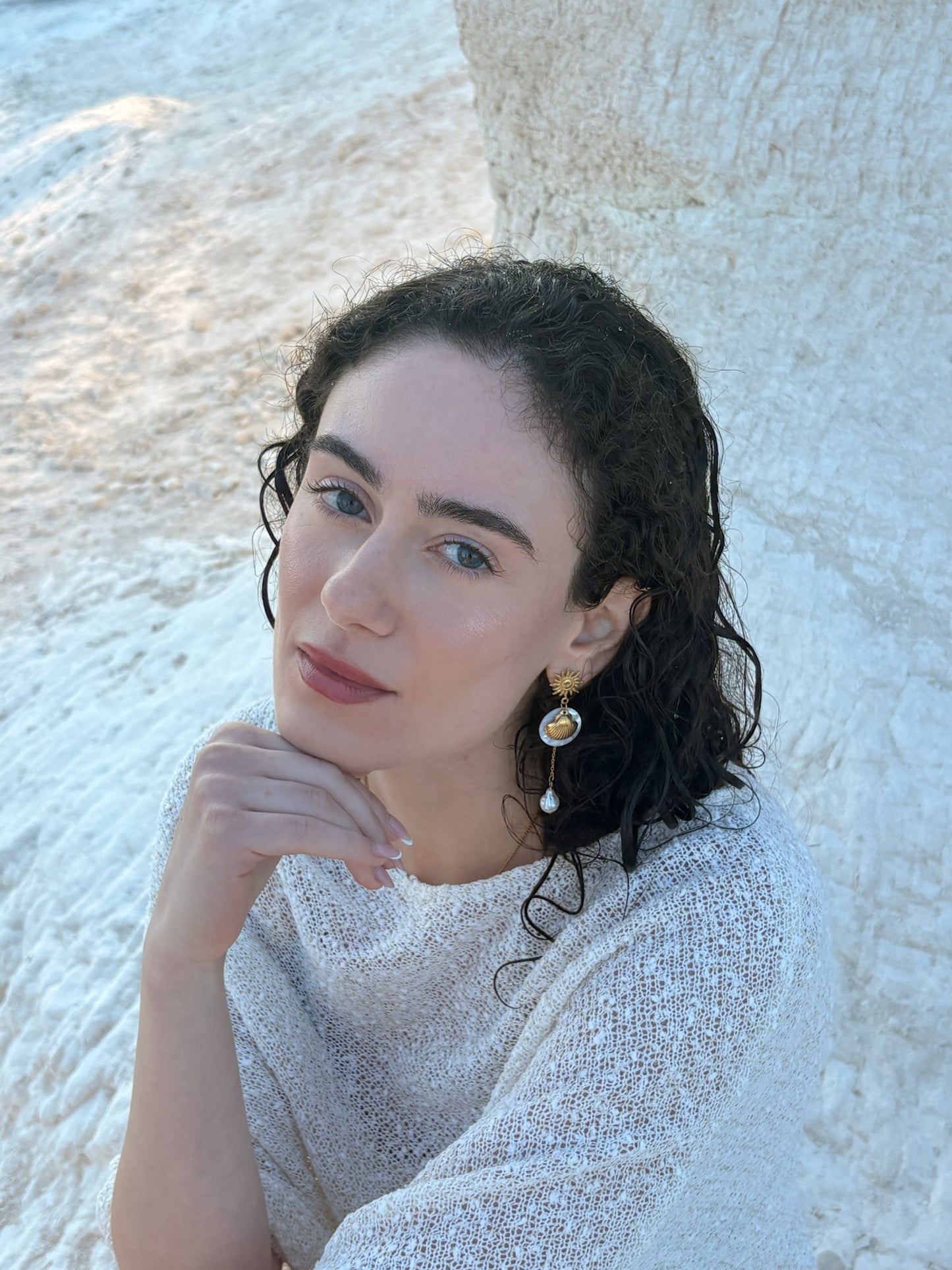 The “Dysis - Δύση” earrings