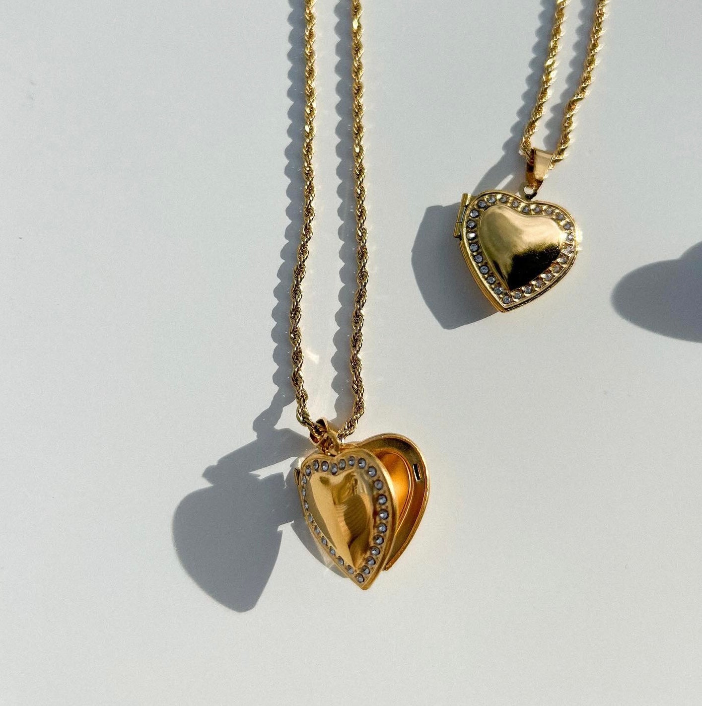 J’adore locket necklace