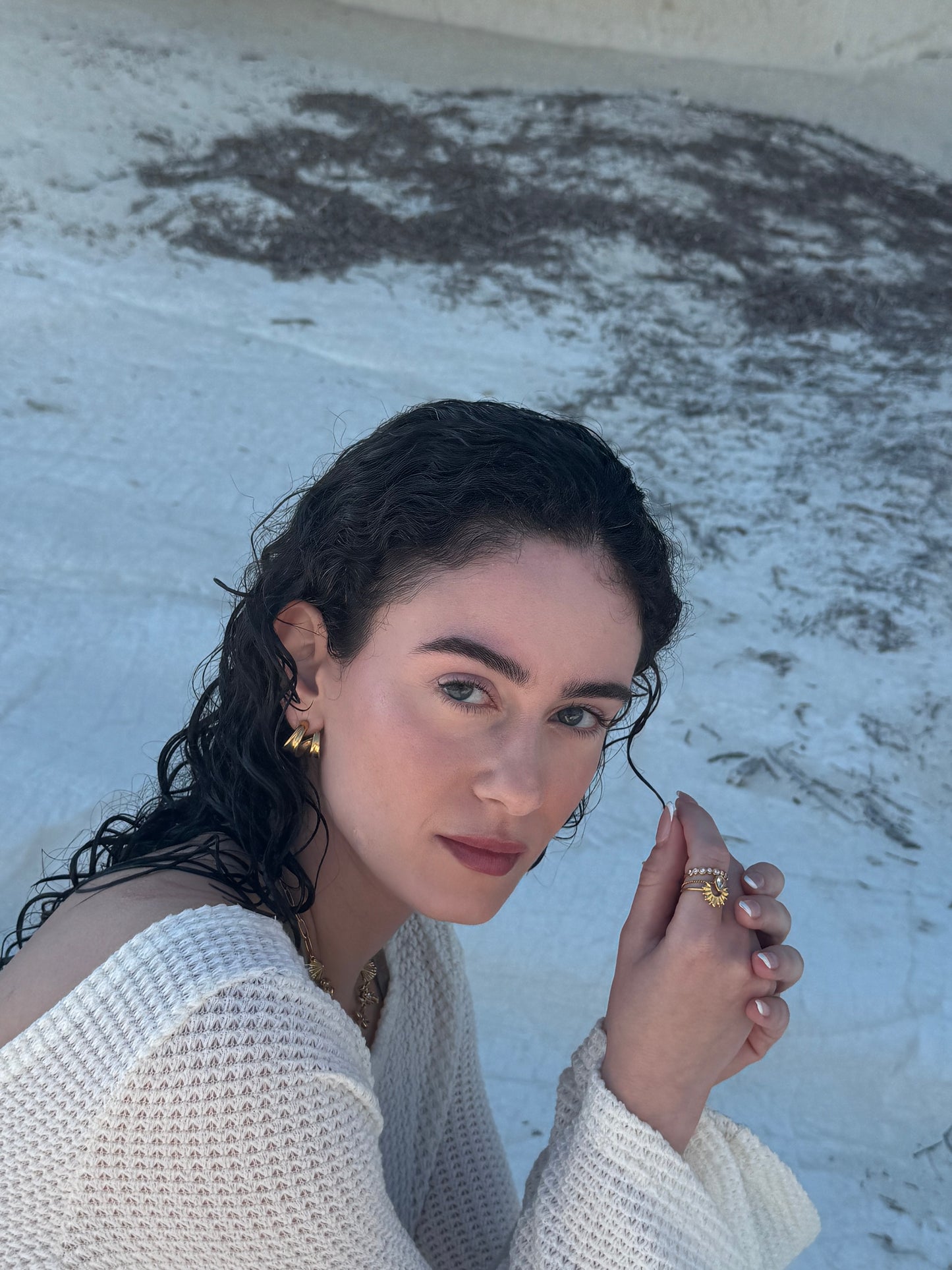 The “Pnoi - Πνοή” earrings