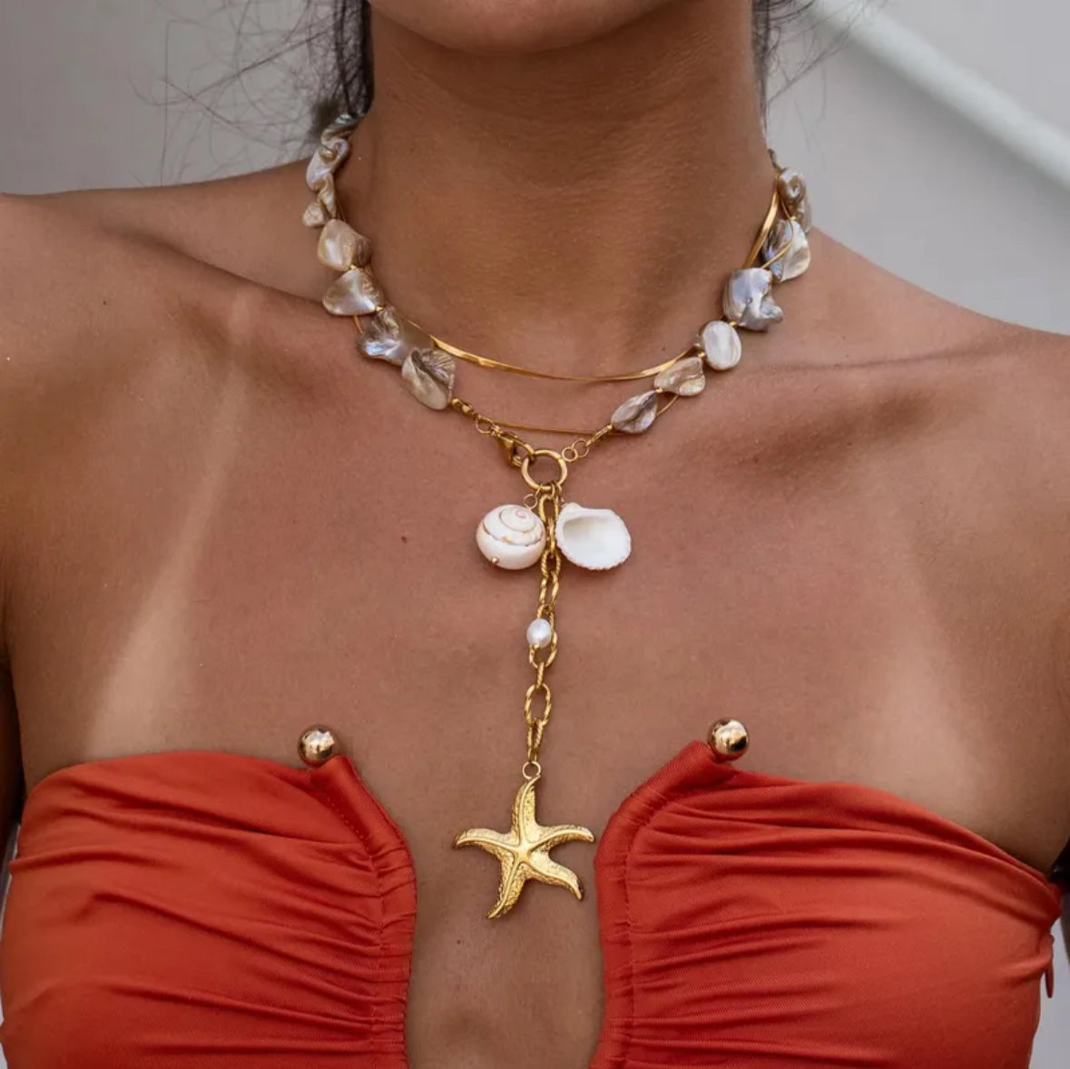 Seashell Grace necklace
