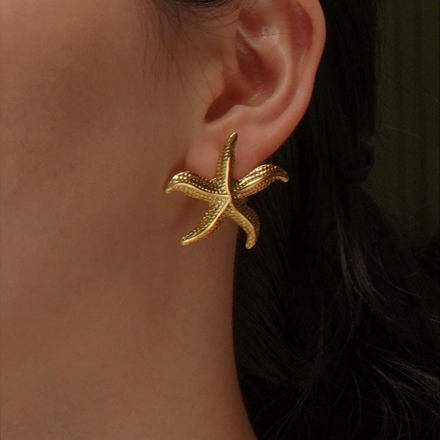 Starfish earrings